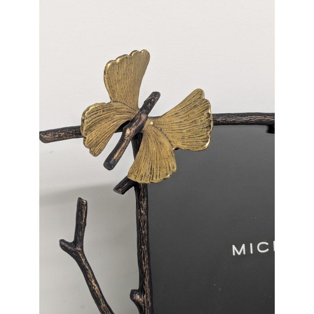 Michael Aram Butterfly Ginkgo Frame 5” X 7” - Picture 3 of 12